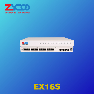 Аналоговый телефонный шлюз Zycoo EX16S с процессором A7 1 ГГц на борту