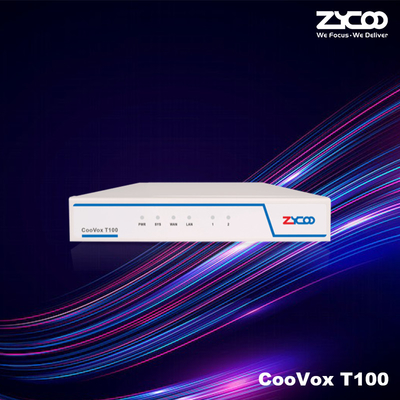 Телефонная система T100 IPPBX с телефонными системами предприятия VoIP сетноого-аналогов интерфейса 2 гаван ПОДДЕРЖИВАЕТ неограниченные хоботы SIP/IMS